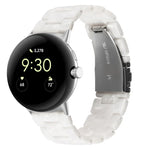 Dây đồng hồ nhựa resin 3 hạt, dành cho Google Pixel Watch 4 / 3 / 2 / 1 41mm