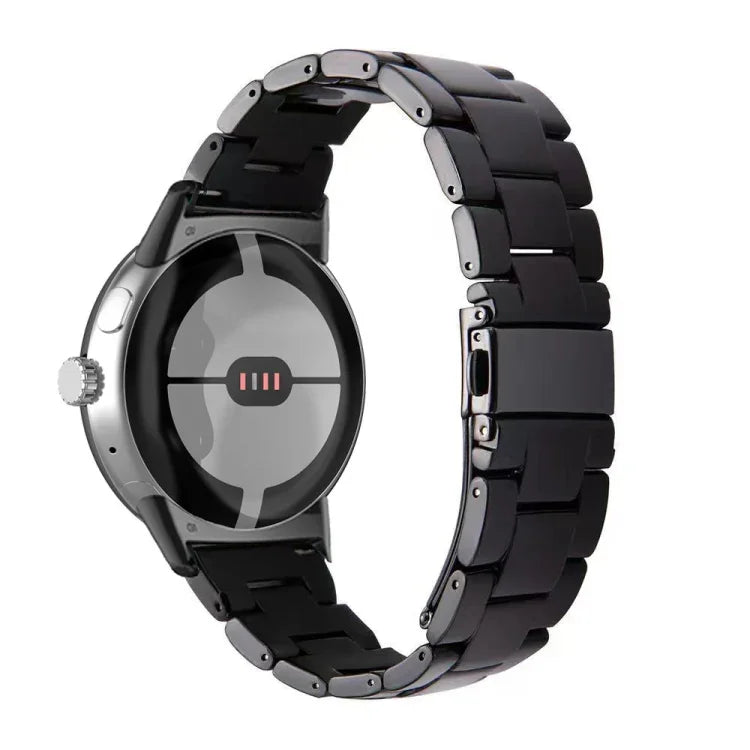 Dây đồng hồ nhựa resin 3 hạt, dành cho Google Pixel Watch 4 / 3 / 2 / 1 41mm