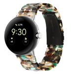 Dây đồng hồ nhựa resin 3 hạt, dành cho Google Pixel Watch 4 / 3 / 2 / 1 41mm