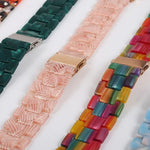 Dây đồng hồ nhựa resin 3 hạt, dành cho Google Pixel Watch 4 / 3 / 2 / 1 41mm
