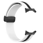 Dây đồng hồ silicone khóa gập hai màu, cho Google Pixel Watch 4 / 3 / 2 / 1 41mm