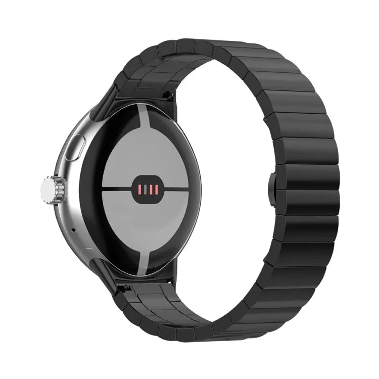 Dây đồng hồ kim loại khóa bướm một hạt, cho Google Pixel Watch 4 / 3 / 2 / 1 41mm