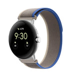 Dây đồng hồ nylon kết nối vòng bạc, cho Google Pixel Watch 4 / 3 / 2 / 1 41mm