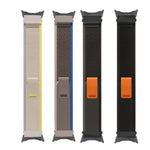 Dây đồng hồ nylon kết nối vòng bạc, cho Google Pixel Watch 4 / 3 / 2 / 1 41mm