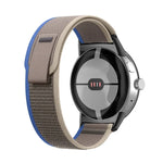 Dây đồng hồ nylon kết nối vòng đen, cho Google Pixel Watch 4 / 3 / 2 / 1 41mm