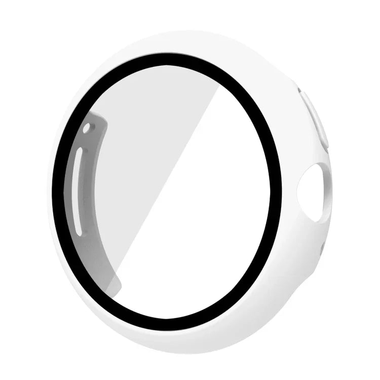 Ốp bảo vệ đồng hồ tích hợp kính cường lực PC mờ, cho Google Pixel Watch
