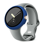Ốp bảo vệ đồng hồ tích hợp kính cường lực PC mờ, cho Google Pixel Watch