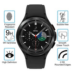 Miếng dán kính cường lực 0.26mm 2.5D 9H cho màn hình đồng hồ, dành cho Samsung Galaxy Watch4 Classic 46mm, dành cho Samsung Galaxy Watch4 40mm