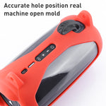 Ốp silicone có dây đeo vai cho loa Bluetooth hiệu ứng đèn màu, dành cho JBL Pulse 5 màu đen, dành cho JBL Pulse 5 màu đỏ, dành cho JBL Pulse 5 màu xanh dương
