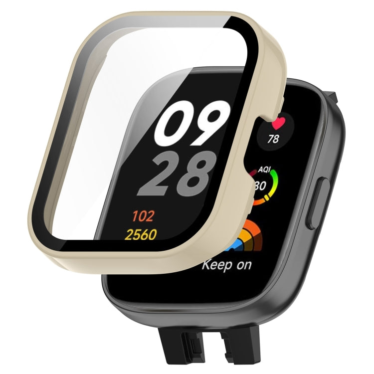 PC + Tempered Film Integrated Watch Protective Case, For Xiaomi Redmi Watch 3