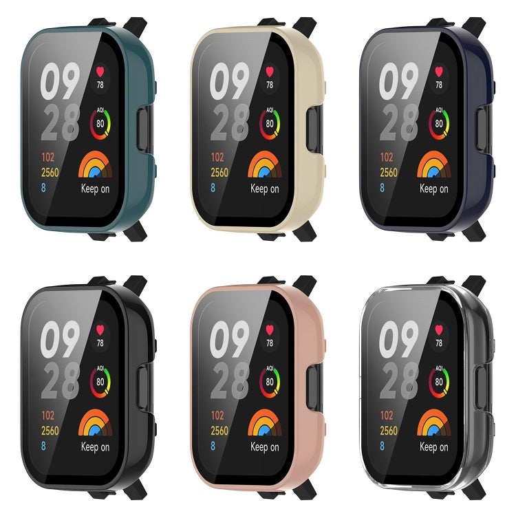 PC + Tempered Film Integrated Watch Protective Case, For Xiaomi Redmi Watch 3