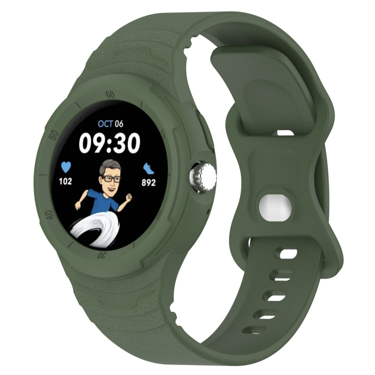 Dây đồng hồ silicone tích hợp họa tiết da, Dành cho Google Pixel Watch