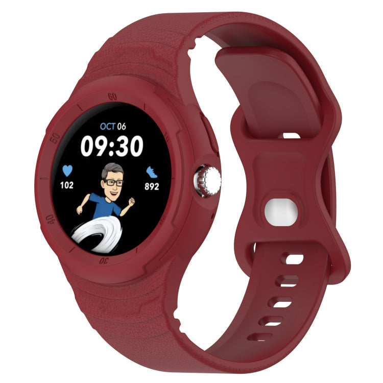 Dây đồng hồ silicone tích hợp họa tiết da, Dành cho Google Pixel Watch
