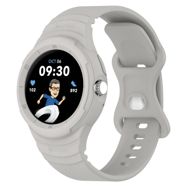 Dây đồng hồ silicone tích hợp họa tiết da, Dành cho Google Pixel Watch