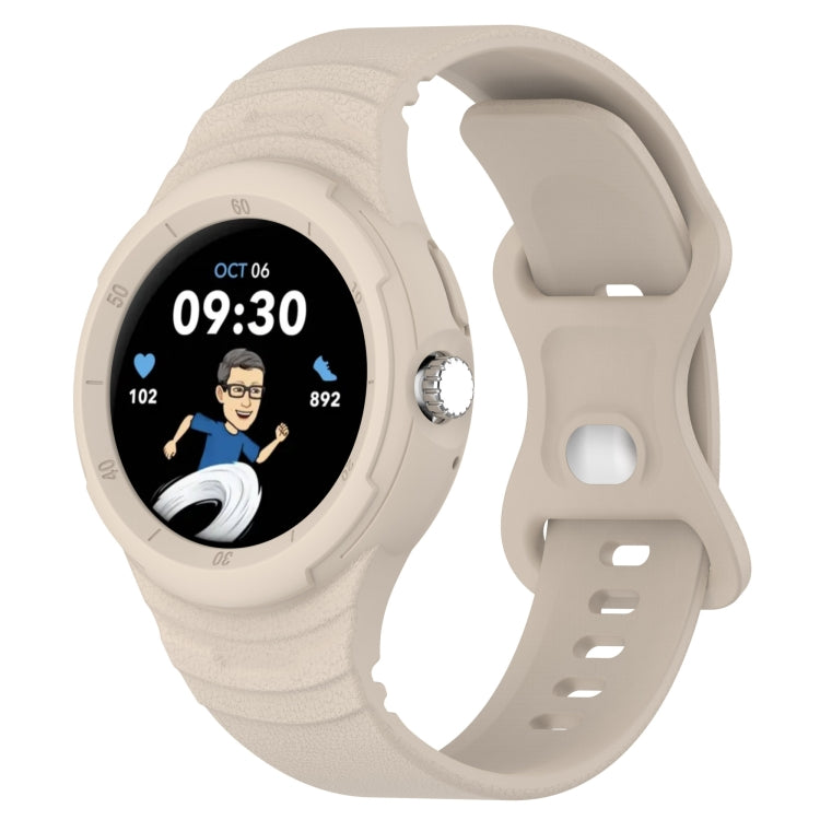 Dây đồng hồ silicone tích hợp họa tiết da, Dành cho Google Pixel Watch