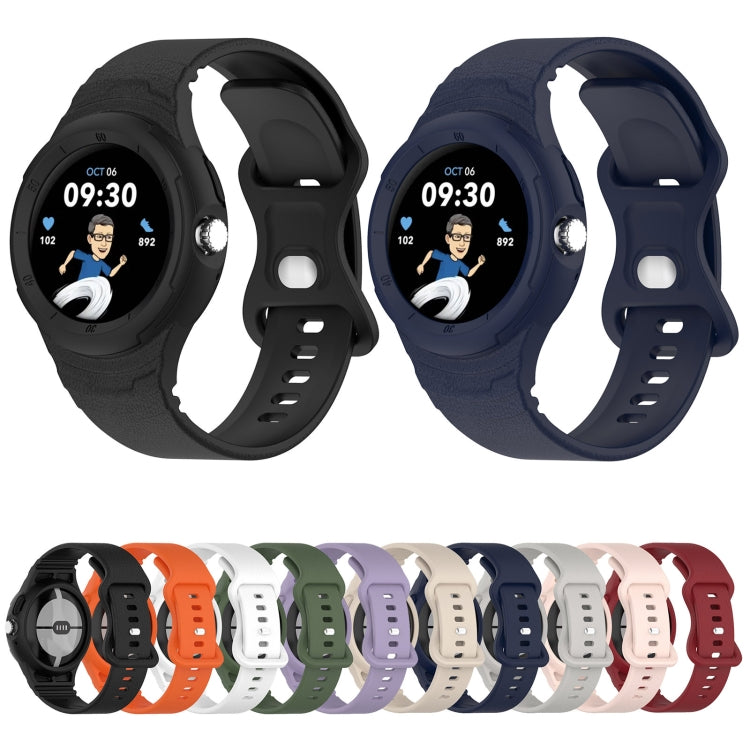 Dây đồng hồ silicone tích hợp họa tiết da, Dành cho Google Pixel Watch
