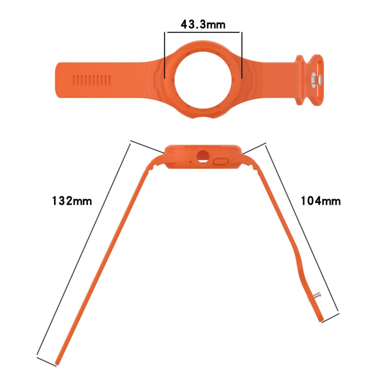 Dây đồng hồ silicone tích hợp họa tiết da, Dành cho Google Pixel Watch