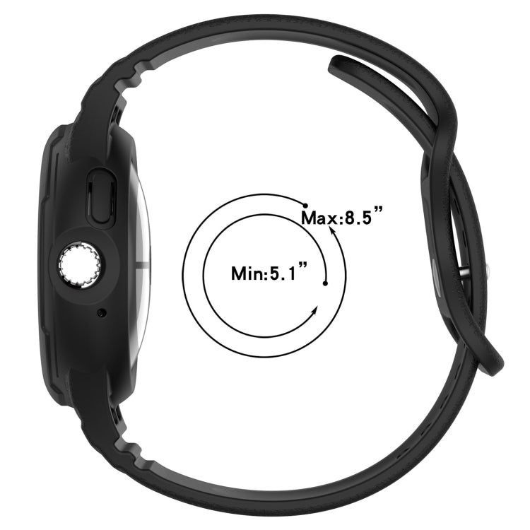 Dây đồng hồ silicone tích hợp họa tiết da, Dành cho Google Pixel Watch