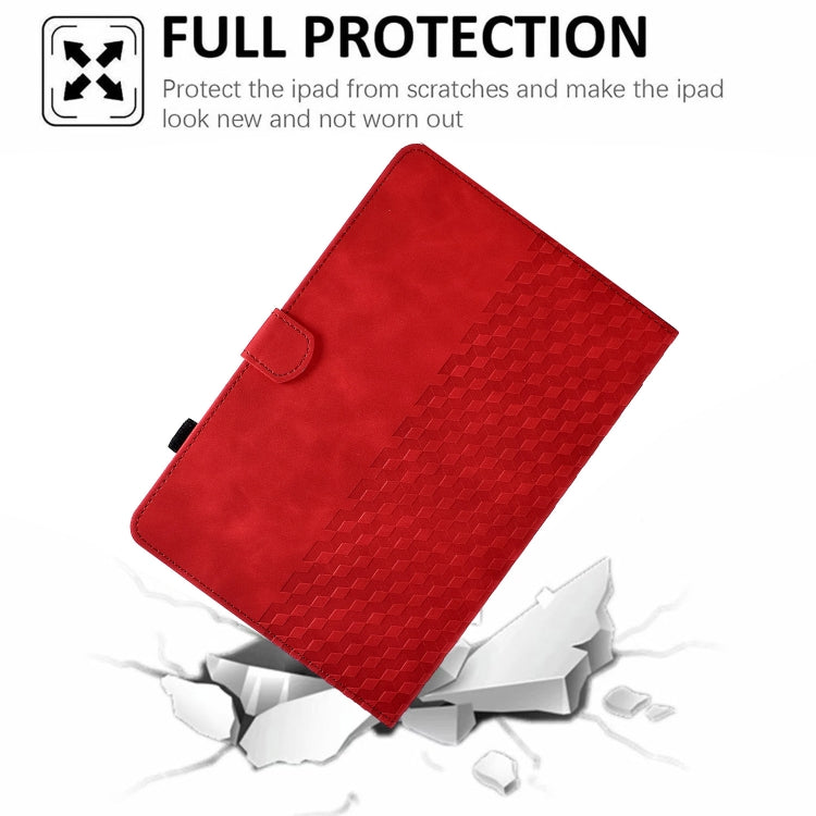 Bao da thông minh dập nổi hình thoi cho iPad thế hệ 10 10.9 2022, dành cho iPad thế hệ 10 10.9 2022