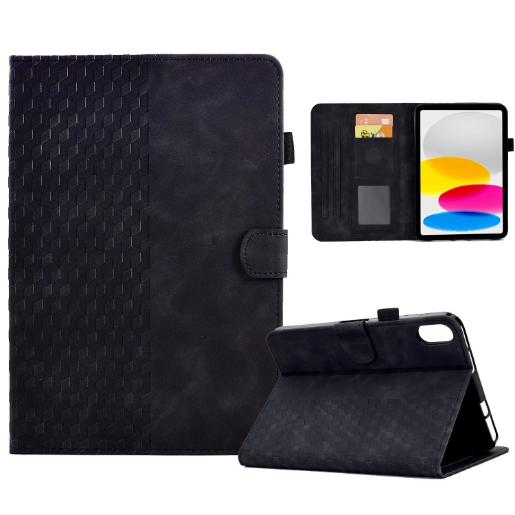 Bao da thông minh dập nổi hình thoi cho iPad thế hệ 10 10.9 2022, dành cho iPad thế hệ 10 10.9 2022