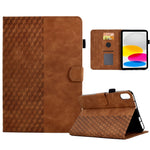 Bao da thông minh dập nổi hình thoi cho iPad thế hệ 10 10.9 2022, dành cho iPad thế hệ 10 10.9 2022