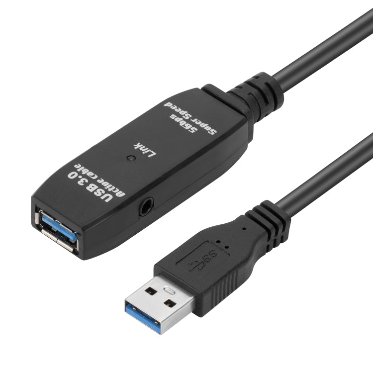 Dây nối dài USB 3.0 đực sang cái tốc độ siêu nhanh, Chiều dài: 10m, 10m