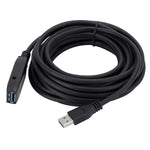 Dây nối dài USB 3.0 đực sang cái tốc độ siêu nhanh, Chiều dài: 10m, 10m