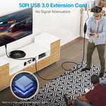 Dây nối dài USB 3.0 đực sang cái tốc độ siêu nhanh, Chiều dài: 10m, 10m
