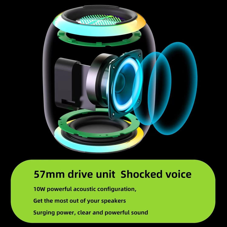 Loa Bluetooth không dây chống nước IPX7 ngoài trời HOPESTAR P35 mini 10W, P35 mini