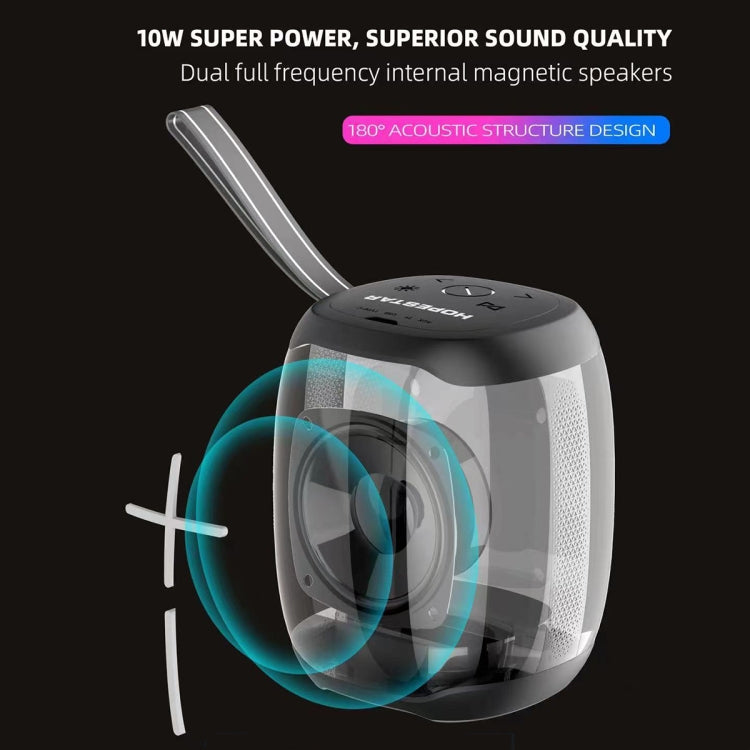 Loa Bluetooth chống nước ngoài trời HOPESTAR P50 mini với đèn RGB, P50 mini