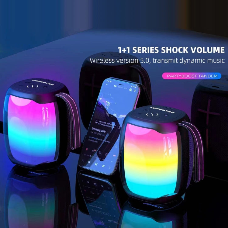 Loa Bluetooth chống nước ngoài trời HOPESTAR P50 mini với đèn RGB, P50 mini