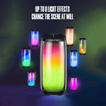 HOPESTAR P49 Tone Pulse RGB Light Waterproof Bluetooth Speaker, P49(Blue), P49(Black), P49(Grey)