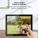 Khung ảnh đám mây WiFi màn hình IPS 15 inch, RK3126C lõi tứ lên đến 1.5GHz, Android 6.0, 1GB+16GB, phích cắm Úc, Mỹ, EU, Anh