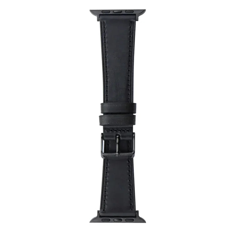 Dây đồng hồ da thật Crazy Horse, Dành cho Apple Watch Series 8&7 41mm / SE 2&6&SE&5&4 40mm, Dành cho Apple Watch Ultra 49mm / Series 8&7 45mm / SE 2&6&SE&5&4 44mm