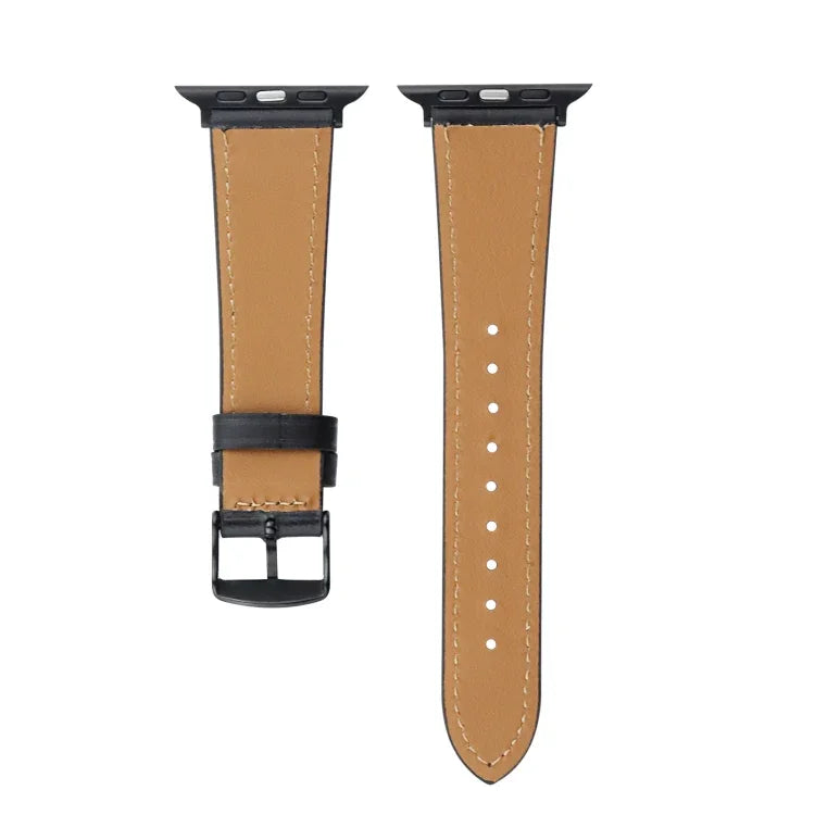 Dây đồng hồ da thật Crazy Horse, Dành cho Apple Watch Series 8&7 41mm / SE 2&6&SE&5&4 40mm, Dành cho Apple Watch Ultra 49mm / Series 8&7 45mm / SE 2&6&SE&5&4 44mm