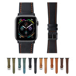 Dây đồng hồ da thật Crazy Horse, Dành cho Apple Watch Series 8&7 41mm / SE 2&6&SE&5&4 40mm, Dành cho Apple Watch Ultra 49mm / Series 8&7 45mm / SE 2&6&SE&5&4 44mm