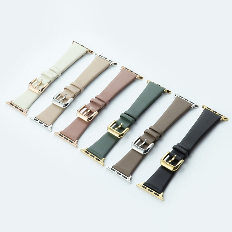 Dây đồng hồ da lụa, Dành cho Apple Watch Series 8&7 41mm / SE 2&6&SE&5&4 40mm, Dành cho Apple Watch Ultra 49mm / Series 8&7 45mm / SE 2&6&SE&5&4 44mm