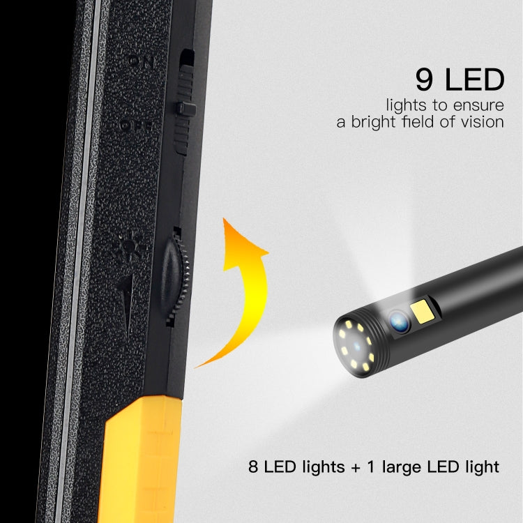 Nội soi P50 4.5 inch camera kép có màn hình, dài 2m, 5m, 10m