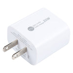Sạc nhanh PD 20W USB-C/Type-C+QC 3.0 USB, thông số kỹ thuật: phích cắm Mỹ