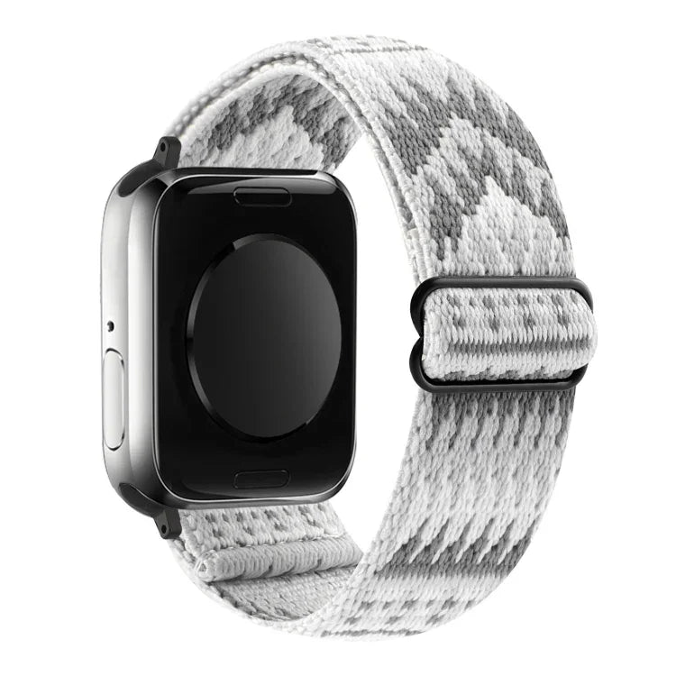 Dây đồng hồ co giãn khóa kiểu dân tộc, Dành cho Apple Watch Series 7 41mm / 6 & SE & 5 & 4 40mm, Dành cho Apple Watch Ultra 49mm / Series 8&7 45mm / SE 2&6&SE&5&4 44mm
