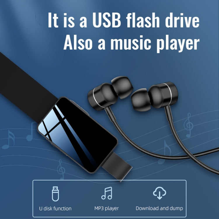 Máy ghi âm JNN K5 có dây đeo, 8GB, 16GB, 32GB, 64GB