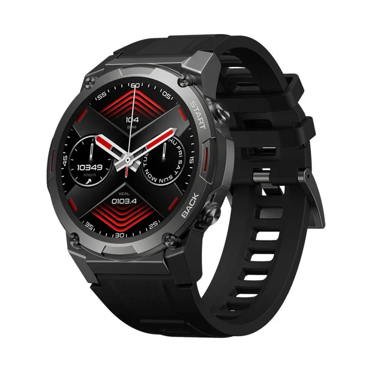 Đồng hồ thông minh Zeblaze Vibe 7 Pro màn hình tròn HD 1.43 inch Hỗ trợ gọi thoại / theo dõi sức khỏe, Vibe 7 Pro (Đen), Vibe 7 Pro (Đen Bạc)