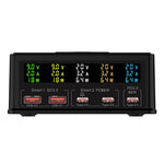 Bộ sạc đa cổng 868H 6 trong 1 160W 3 PD Type-C + 2 QC3.0 USB, 868H