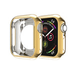 Ốp bảo vệ TPU mạ phủ lỗ tròn rỗng, dành cho Apple Watch Series 3 & 2 & 1 38mm, dành cho Apple Watch Series 6 / 5 / 4 / SE 2025 / 2023 / 2022 44mm