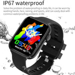 Đồng hồ thông minh HT15 dây silicone 1.85 inch chống nước IP67, Hỗ trợ gọi Bluetooth / theo dõi giấc ngủ