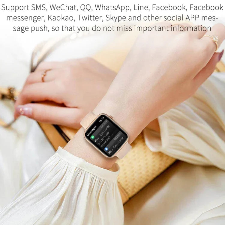 Đồng hồ thông minh HT15 dây silicone 1.85 inch chống nước IP67, Hỗ trợ gọi Bluetooth / theo dõi giấc ngủ