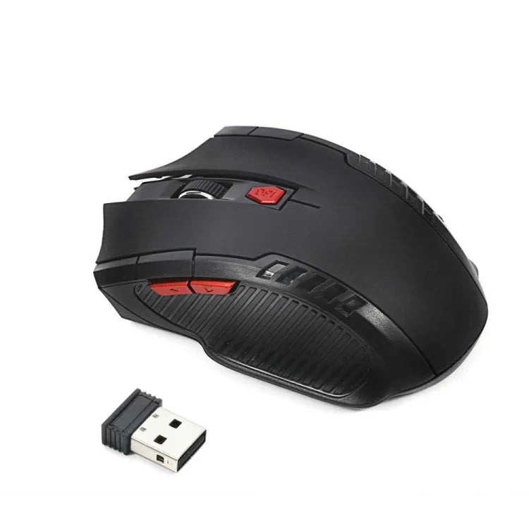 Chuột văn phòng không dây 2.4G 1600DPI 6 phím ba tốc độ điều chỉnh, A882 Đen, A882 Đỏ, A882 Vàng, A882 Xanh, A882 Bạc xám