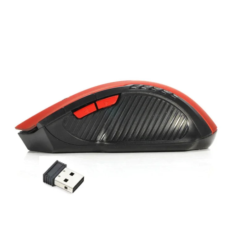 Chuột văn phòng không dây 2.4G 1600DPI 6 phím ba tốc độ điều chỉnh, A882 Đen, A882 Đỏ, A882 Vàng, A882 Xanh, A882 Bạc xám