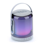 Loa Bluetooth không dây T&G TG376 ngoài trời có đèn LED RGB đa màu và loa siêu trầm