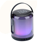 Loa Bluetooth không dây T&G TG376 ngoài trời có đèn LED RGB đa màu và loa siêu trầm